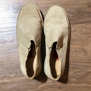 cole haan slip-on suede shoes -men’s
